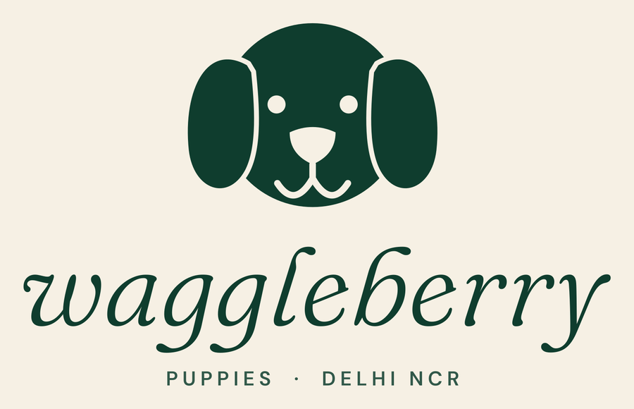 Waggleberry Puppies logo